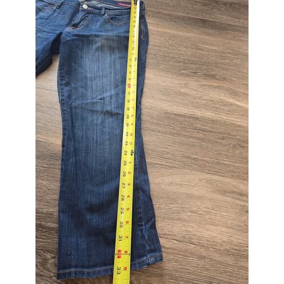 Lucky Brand Sweet ’N Crop Jeans Women’s 8/29 | Mid Rise Blue Denim Cropped Y2K - Picture 7 of 7